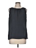 Ann Taylor LOFT Outlet 100% Polyester Gray Sleeveless Blouse Size M - photo 1