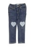 Old Navy Hearts Blue Jeans Size 3T - photo 1