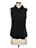 Theory 100% Silk Black Sleeveless Silk Top Size S - photo 1