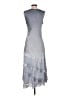 Komarov 100% Polyester Gray Cocktail Dress Size M (petite) - photo 2