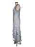 Komarov 100% Polyester Gray Cocktail Dress Size M (petite) - photo 5