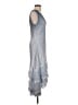Komarov 100% Polyester Gray Cocktail Dress Size M (petite) - photo 4