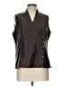 Talbots 100% Silk Brown Sleeveless Silk Top Size L (estimated) - photo 1