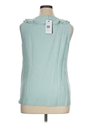Lafayette 148 New York Sleeveless Silk Top (view 2)