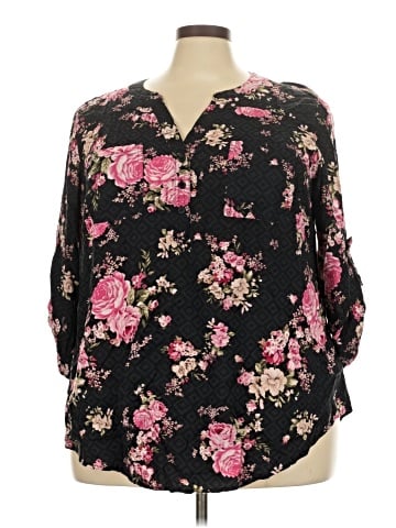 Torrid Long Sleeve Blouse (view 1)