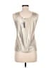 Chico's Metallic Silver Sleeveless Top Size Med (1) - photo 2