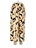 Rose + Olive Print Gold Casual Pants Size 1X - photo 1