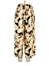 Rose + Olive Print Gold Casual Pants Size 1X - photo 2