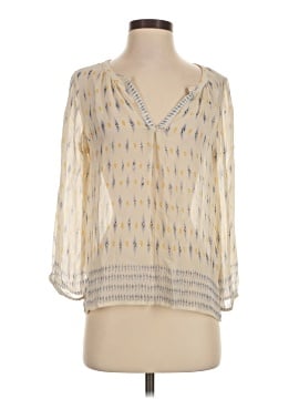 Joie 3/4 Sleeve Silk Top (view 1)