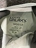 Galaxy Kids 100% Polyester Gray Short Sleeve Button-Down Shirt Size 10 - 12 - photo 3