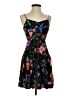 Old Navy Floral Black Cocktail Dress Size XS - photo 1