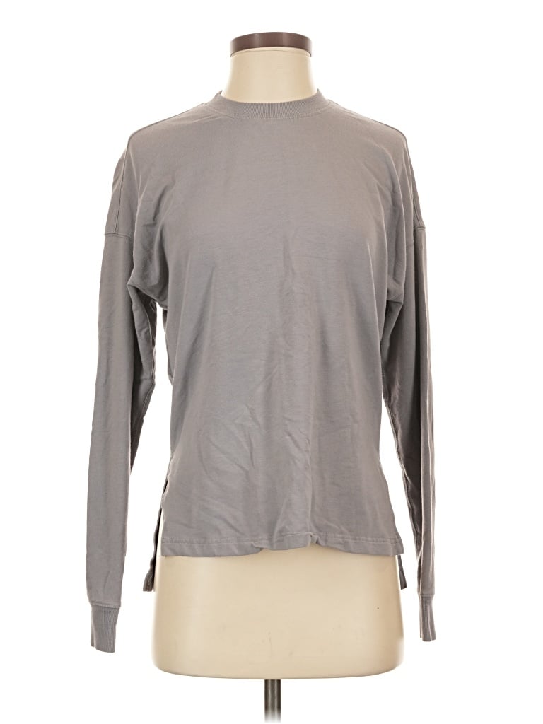 Pre-owned Manduka Sweatshirt In Gray