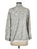 Talbots 100% Cotton Gray Cardigan Size Med Petite - photo 2