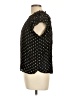 Ann Taylor LOFT 100% Polyester Black Sleeveless Blouse Size L (petite) - photo 5