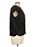 Ann Taylor LOFT 100% Polyester Black Sleeveless Blouse Size L (petite) - photo 4