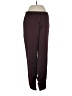 White House Black Market 100% Polyester Solid Burgundy Active Pants Size 2 - photo 1