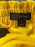 J.Crew 100% Polyester Yellow Casual Skirt Size L - photo 4