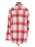 New York Laundry 100% Polyester Plaid Red Long Sleeve Blouse Size L - photo 2