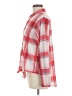 New York Laundry 100% Polyester Plaid Red Long Sleeve Blouse Size L - photo 5