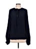 Ramy Brook 100% Polyester Blue Long Sleeve Blouse Size L - photo 1
