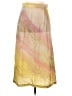 Zara 100% Polyester Tie-dye Yellow Casual Skirt Size M - photo 2