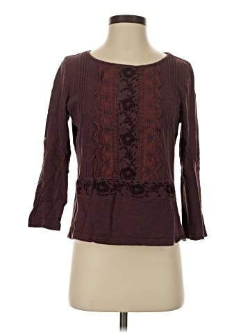 Skies Are Blue 3/4 Sleeve Blouse (view 1)
