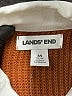 Lands' End 100% Cotton Stripes Brown Pullover Sweater Size M - photo 4