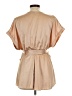 Shein 100% Polyester Tan Short Sleeve Blouse Size 12 - photo 2
