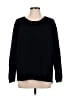 525 America 100% Cotton Solid Black Pullover Sweater Size L - photo 1