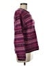 Susan Bristol Print Purple Pullover Sweater Size M - photo 4