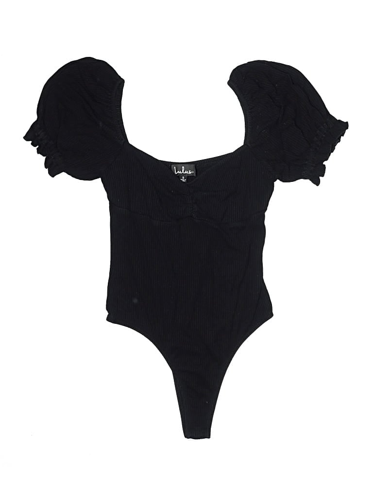 Pre-owned Lulus Bodysuit In Black