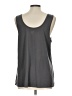 Fabletics Gray Sleeveless T-Shirt Size L - photo 2