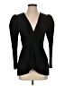 Sachin + Babi Black Long Sleeve Blouse Size 2 - photo 1