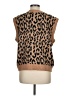 Marled Brown Sleeveless Top Size M - photo 2