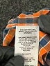 Vineyard Vines Checkered-gingham Orange Long Sleeve Button-Down Shirt Size 7 - photo 4