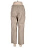 Theory Solid Tan Linen Pants Size 6 - photo 2