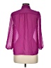 Forever 21 100% Polyester Purple 3/4 Sleeve Blouse Size M - photo 2