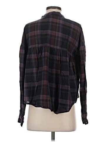 Elizabeth and James Long Sleeve Button-Down Shirt (view 2)