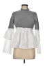 Shein Gray Long Sleeve Top Size 6 - photo 1