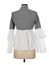Shein Gray Long Sleeve Top Size 6 - photo 2
