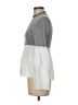 Shein Gray Long Sleeve Top Size 6 - photo 5