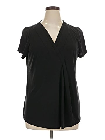 Lane Bryant Short Sleeve Blouse (view 1)