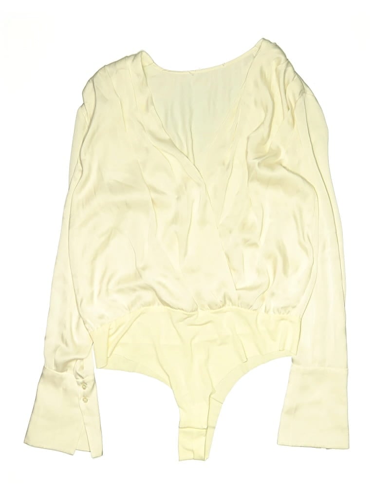 Pre-owned Unbranded Bodysuit In Ivory