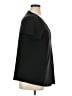 Lane Bryant Black Short Sleeve Blouse Size 14 - 16 Plus - photo 4