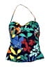 Tommy Bahama Floral Blue Swimsuit Top Size XS - photo 1