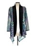 R&M Richards Stripes Blue Cardigan Size 10 - photo 1