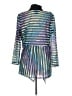 R&M Richards Stripes Blue Cardigan Size 10 - photo 2