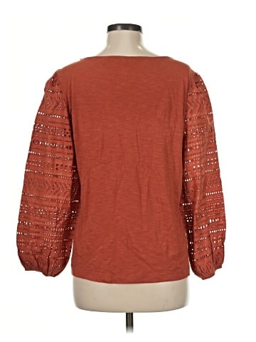 G by Giuliana Rancic 3/4 Sleeve Top (view 2)