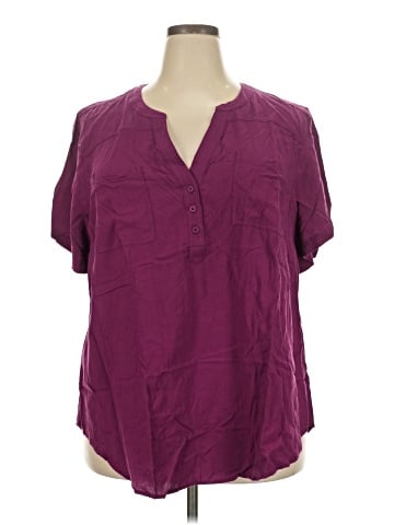 Torrid Short Sleeve Blouse (view 1)