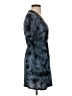 MICHAEL Michael Kors 100% Rayon Tie-dye Blue Cocktail Dress Size S - photo 4